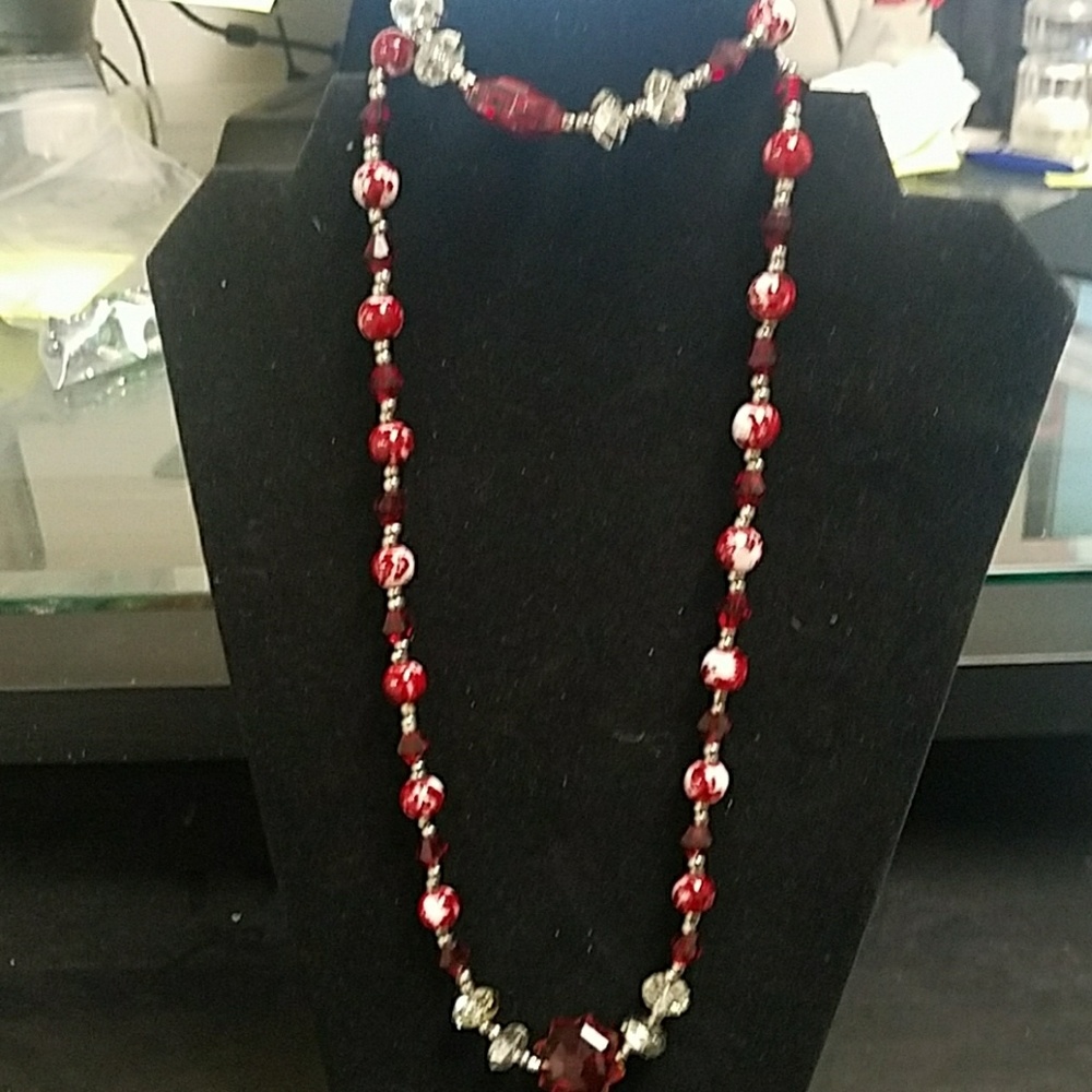 NWOT handmade necklace and bracelet